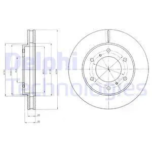 FREN DİSKİ DELPHI BG4257