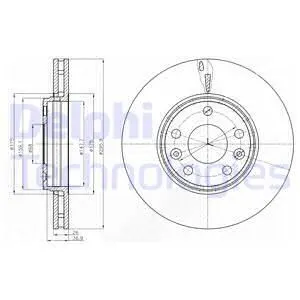 FREN DİSKİ DELPHI BG4264