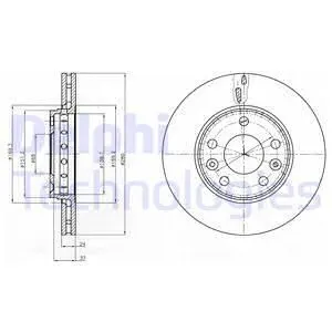 FREN DİSKİ DELPHI BG4265
