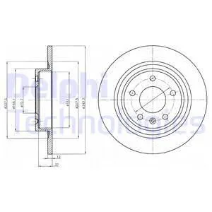 FREN DİSKİ DELPHI BG4279