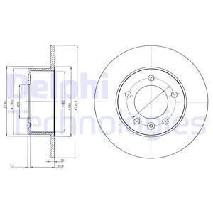 FREN DİSKİ DELPHI BG4320
