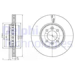 FREN DİSKİ DELPHI BG4536C