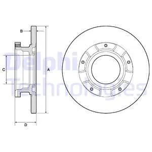FREN DİSKİ DELPHI BG4673