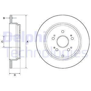 FREN DİSKİ DELPHI BG4694C