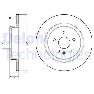 FREN DİSKİ DELPHI BG4760C