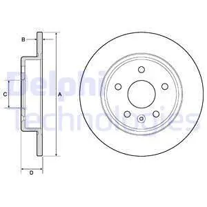 FREN DİSKİ DELPHI BG4761C