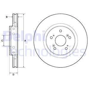 FREN DİSKİ DELPHI BG4808C