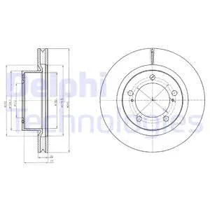 FREN DİSKİ DELPHI BG9067