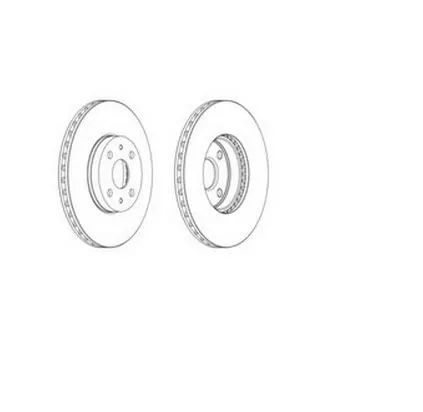 FREN DİSKİ FERODO DDF1780C
