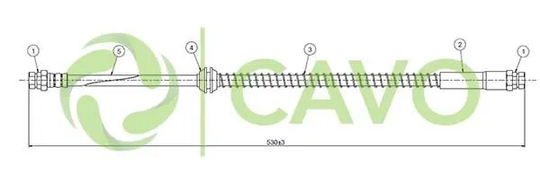 FREN HORTUMU CAVO C900 127A