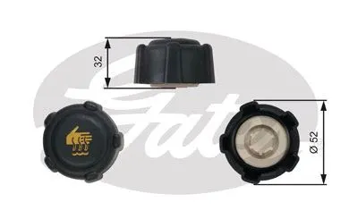 GENLEŞME YEDEK SU DEPOSU KAPAĞI GATES RC223