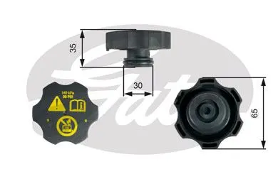 GENLEŞME YEDEK SU DEPOSU KAPAĞI GATES RC249
