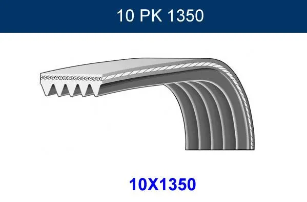 GMB - Ağır Vasıta ALTERNATÖR V KAYIŞI GMB GPK 10PK1350