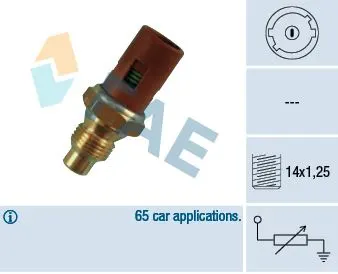 HARARET ISI SICAKLIK FAN MÜŞÜRÜ VE PARÇALARI FAE 32240