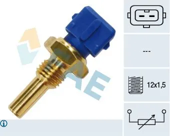 HARARET ISI SICAKLIK FAN MÜŞÜRÜ VE PARÇALARI FAE 33010