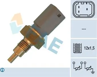 HARARET ISI SICAKLIK FAN MÜŞÜRÜ VE PARÇALARI FAE 33720