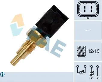 HARARET ISI SICAKLIK FAN MÜŞÜRÜ VE PARÇALARI FAE 33723