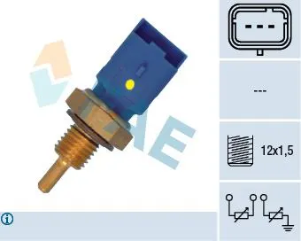 HARARET ISI SICAKLIK FAN MÜŞÜRÜ VE PARÇALARI FAE 33795