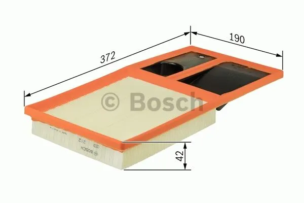 HAVA FİLTRESİ BOSCH F026400035