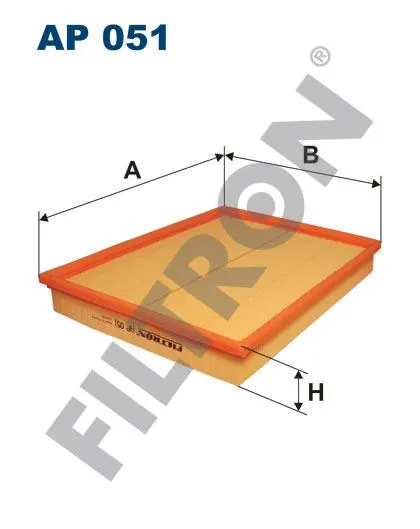 HAVA FİLTRESİ FILTRON AP 051