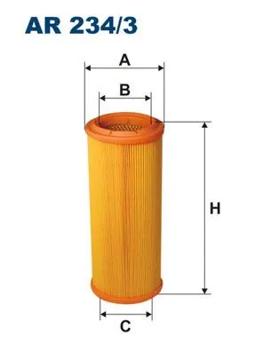 HAVA FİLTRESİ FILTRON AR 234/3