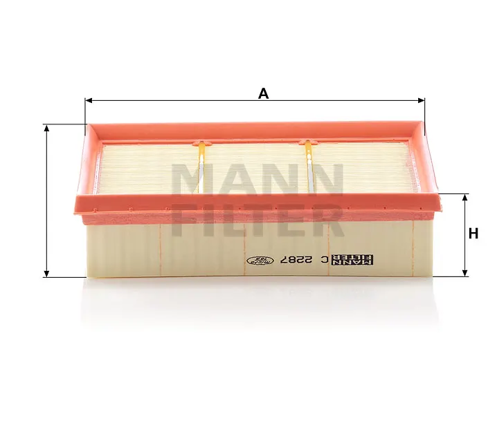 HAVA FİLTRESİ MANN C2287