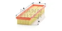 HAVA FİLTRESİ MANN C3042/1