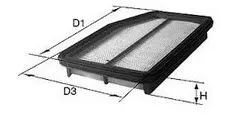 HAVA FİLTRESİ SARDES SA2280