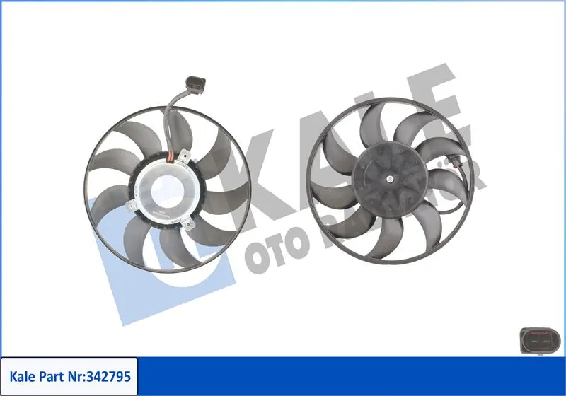 KALE RADYATOR FAN MOTORU VE PARÇALARI KALE 342795