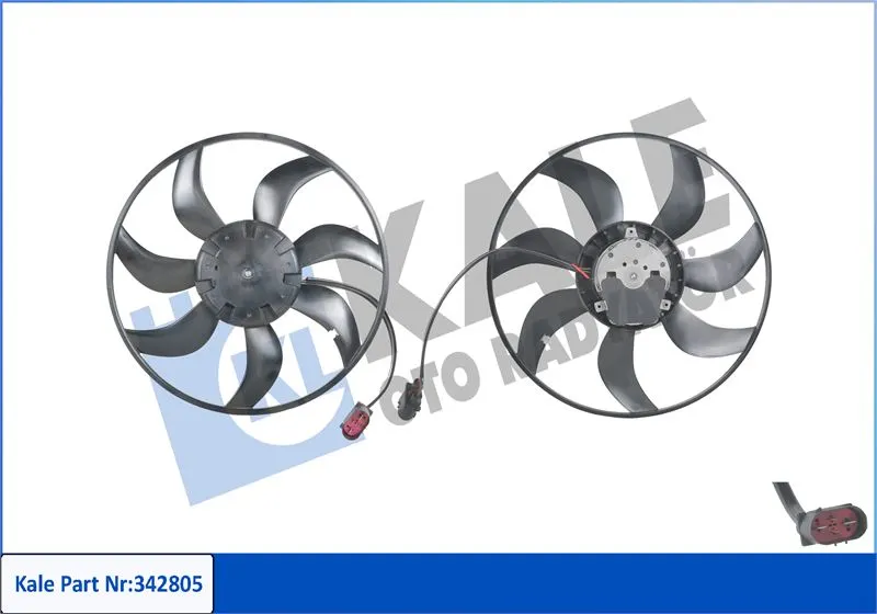 KALE RADYATOR FAN MOTORU VE PARÇALARI KALE 342805