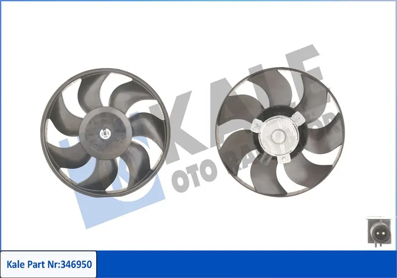 KALE RADYATOR FAN MOTORU VE PARÇALARI KALE 346950