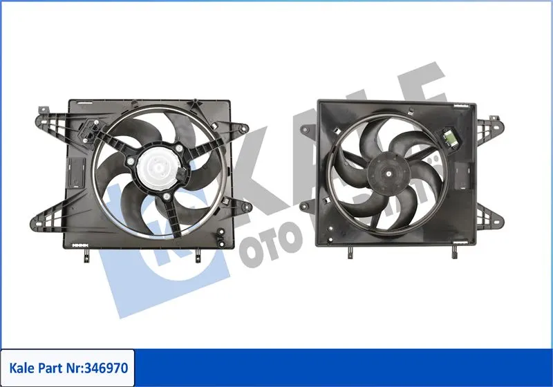 KALE RADYATOR FAN MOTORU VE PARÇALARI KALE 346970