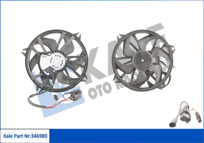 KALE RADYATOR FAN MOTORU VE PARÇALARI KALE 346980