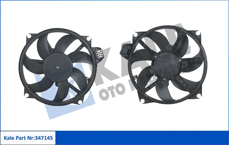 KALE RADYATOR FAN MOTORU VE PARÇALARI KALE 347145