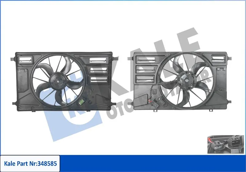 KALE RADYATOR FAN MOTORU VE PARÇALARI KALE 348585