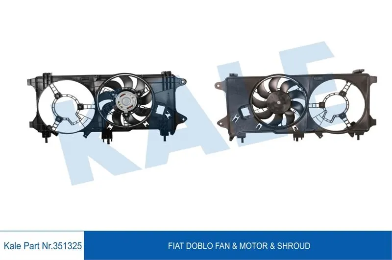 KALE RADYATOR FAN MOTORU VE PARÇALARI KALE 351325