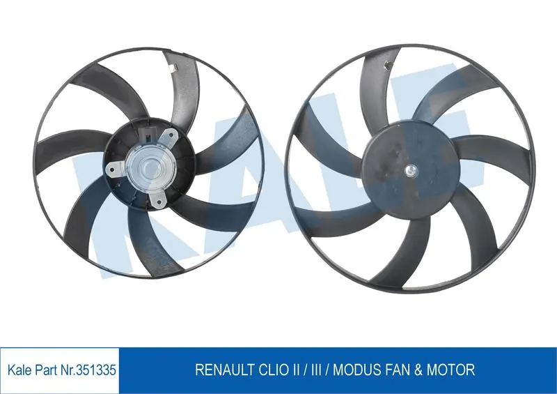 KALE RADYATOR FAN MOTORU VE PARÇALARI KALE 351335