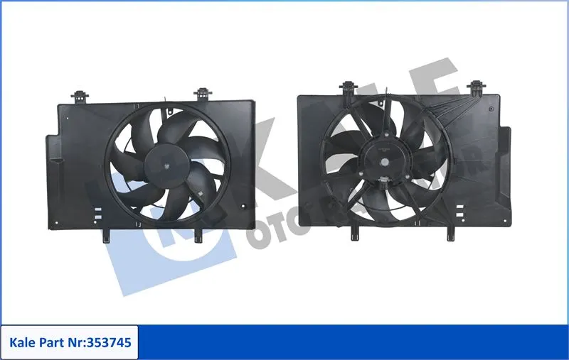 KALE RADYATOR FAN MOTORU VE PARÇALARI KALE 353745