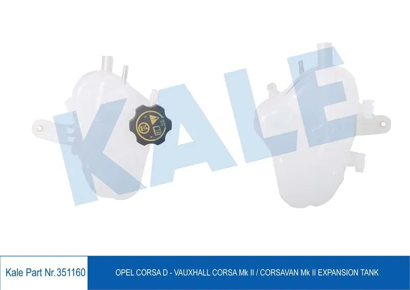 KALE RADYATOR GENLEŞME YEDEK SU DEPOSU KALE 351160