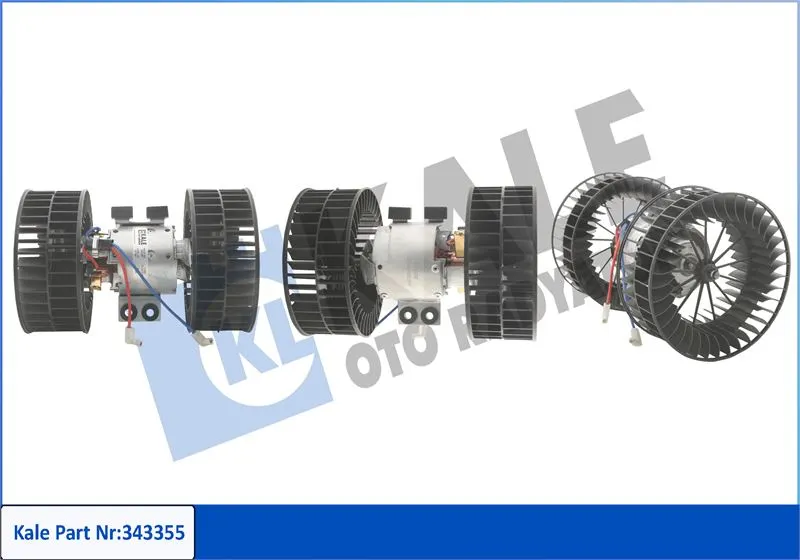 KALE RADYATOR KALORİFER MOTORU VE PARÇALARI KALE 343355