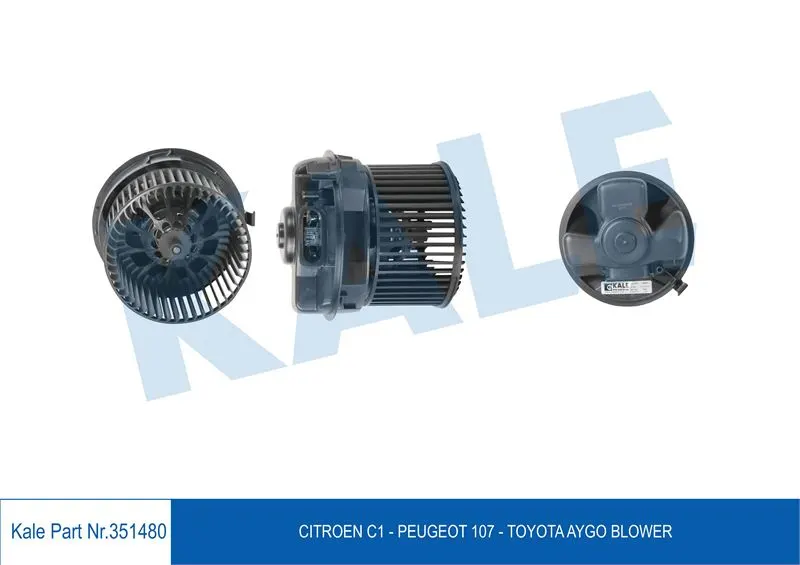 KALE RADYATOR KALORİFER MOTORU VE PARÇALARI KALE 351480