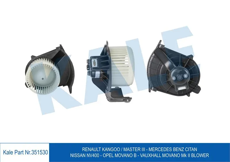 KALE RADYATOR KALORİFER MOTORU VE PARÇALARI KALE 351530