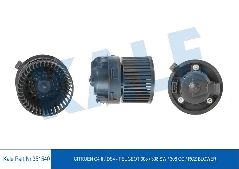KALE RADYATOR KALORİFER MOTORU VE PARÇALARI KALE 351540