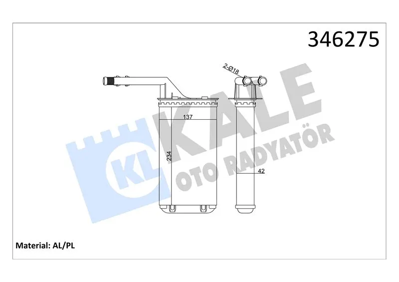 KALE RADYATOR KALORİFER RADYATÖRÜ KALE 346275