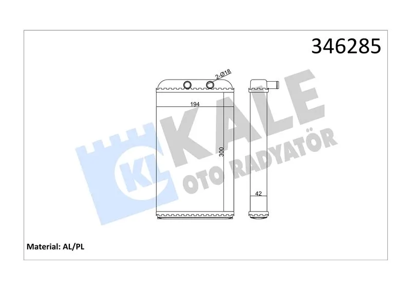 KALE RADYATOR KALORİFER RADYATÖRÜ KALE 346285