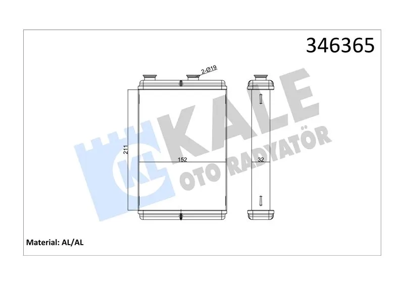 KALE RADYATOR KALORİFER RADYATÖRÜ KALE 346365