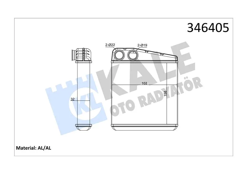KALE RADYATOR KALORİFER RADYATÖRÜ KALE 346405