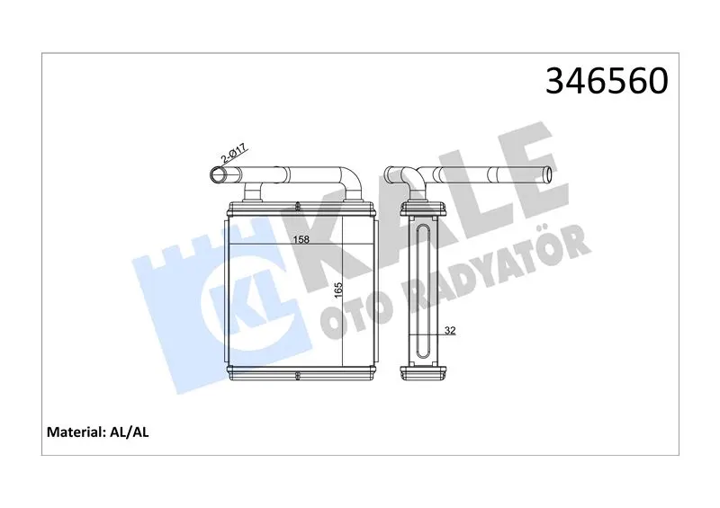 KALE RADYATOR KALORİFER RADYATÖRÜ KALE 346560