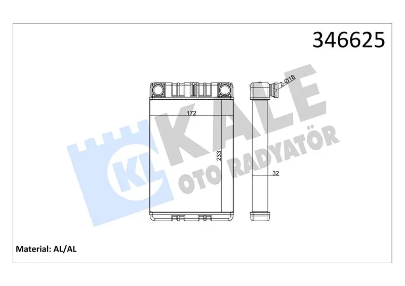 KALE RADYATOR KALORİFER RADYATÖRÜ KALE 346625