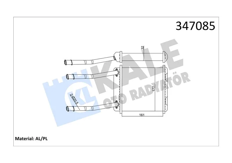 KALE RADYATOR KALORİFER RADYATÖRÜ KALE 347085